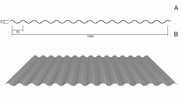 Wellblech 27/111 für Wände / Fassaden - MABO-Bauelemente GmbH