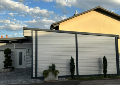 Garage mit MABO Bauelemente_